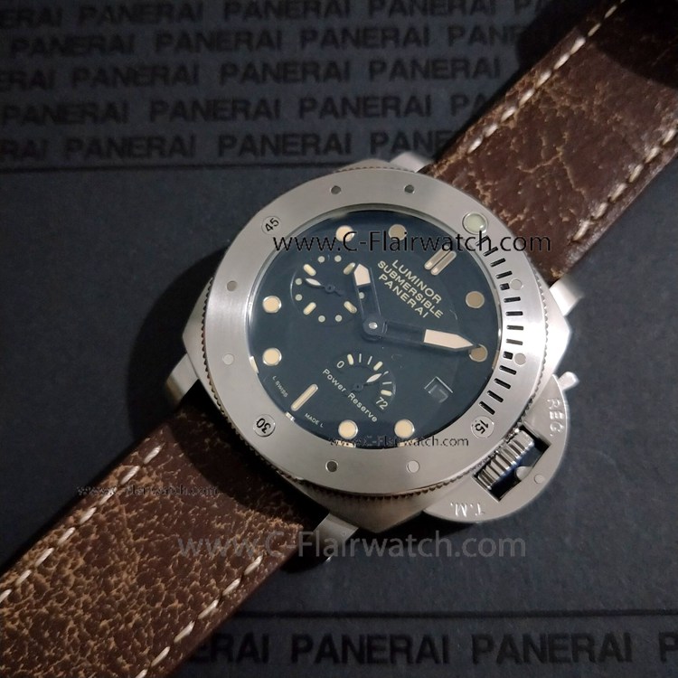 Copy Panerai PAM00507 Submersible Power Reserve watch SS Case